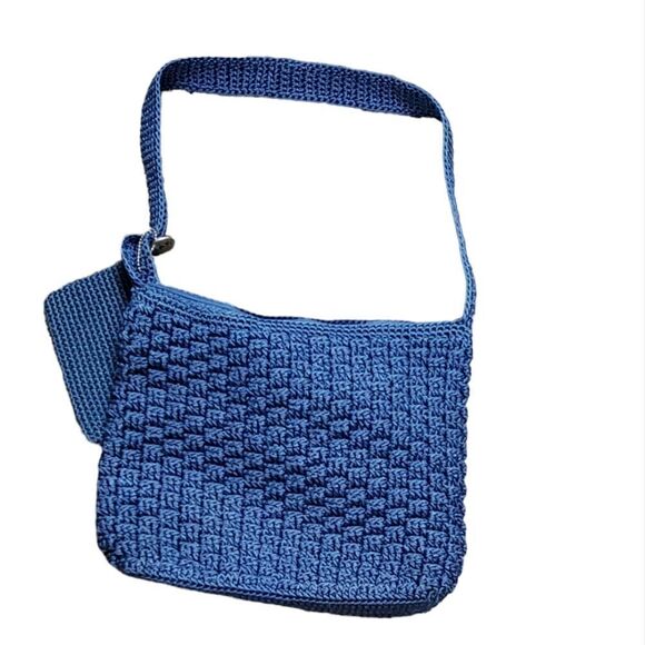 The Sak Blue Woven Bag with Matching Wallet - Picture 2 of 9